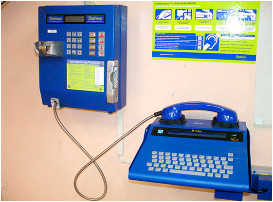 Hearing impaired phone